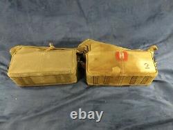 2 VTG Military Army Field Phone Telephones +Cases TA-312/PT Free Ship to the USA