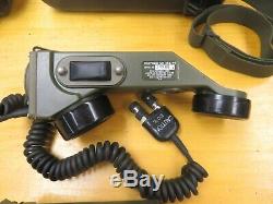 2 Vintage Military U. S. Army Field Phones Telephone Set TA-1/PT Movie Prop