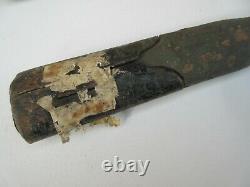 2 vintage military army field gear used wooden pick axe pickaxe handles tool