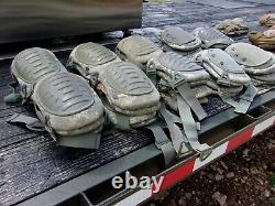 20. Pairs Military Surplus Knee Pads Third Pick Fair-good Condition Us Army