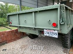 2002 US ARMY M105A2 Cargo Utility Military Trailer 1 1/2 Ton