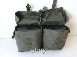 2x Swiss Army Military Canteen Bottle with original Bag 1995 Mess Kit, Spork
