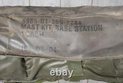 30 Tower Mast Section Kit Base Station 5985-01-369-7744 US Army/Military Antenna