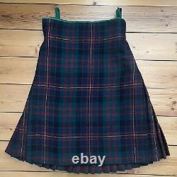 33 Genuine Queen's Own Cameron Highlanders military kilt 5'11-6'0