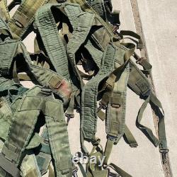 36 Mixed Lot Vintage USGI Army Military Alice Molle Pack Shoulder Straps LC-1 OD