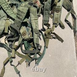 36 Mixed Lot Vintage USGI Army Military Alice Molle Pack Shoulder Straps LC-1 OD