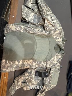 4-Military Surplus Army Combat Shirt Fire Resistant OCP Camouflage Size Small