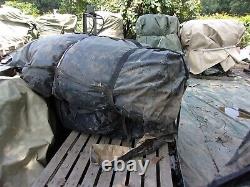 4. Military Surplus Base X 305 Series Tent Camp Hunt Army Condition Is Unknown