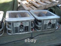 4. Military Surplus Mbu Burners +power Unit+cord Army Field Kitchen Camp Army