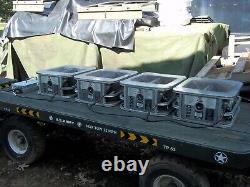 4. Military Surplus Mbu Burners +power Unit+cord Army Field Kitchen Camp Army
