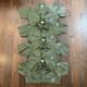 4 Vintage Military Vietnam Og 107 Green Ripstop Poplin Shirt Medium Short Patch