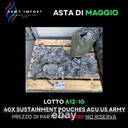 40X Sustainment Pouches ACU US Army Military Surplus Lot