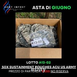 50X Sustainment Pouches ACU US Army Military Surplus Lot