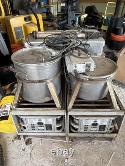 6-mkt-military Surplus Mbu Burners +power Unit+cord Army Field Kitchen Camp Army