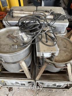 6-mkt-military Surplus Mbu Burners +power Unit+cord Army Field Kitchen Camp Army