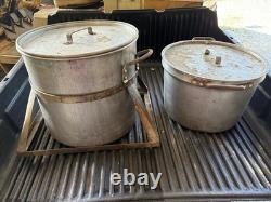 6-mkt-military Surplus Mbu Burners +power Unit+cord Army Field Kitchen Camp Army