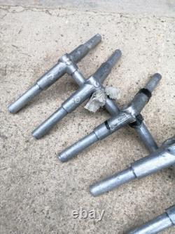 6x Job Lot British Army 9x9 Tent Knuckles Replacement Spare Military Surplus