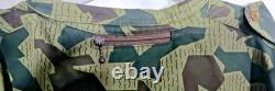 70s Bulgarian Army Splinter Camouflage Parka Field Jacket