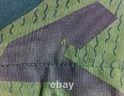 70s Bulgarian Army Splinter Camouflage Parka Field Jacket