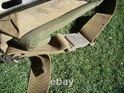 70s US Army Military Field Pack Combat Nylon Medium Green LC-1 STATE RECREATION