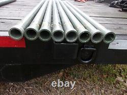 8. Military Surplus Antenna Mast Tower Poles Aluminum Camouflage Net 4 Ft Army