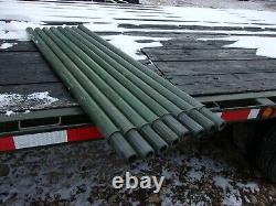 8. Military Surplus Antenna Mast Tower Poles Fiberglass Camo Net 4 Ft Each Army