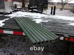 8. Military Surplus Antenna Mast Tower Poles Fiberglass Camo Net 4 Ft Each Army