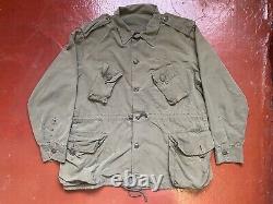 80s MKII Canadian army Canada military surplus fatigue jungle combat jacket L