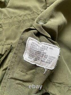 80s MKII Canadian army Canada military surplus fatigue jungle combat jacket L