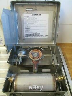 A British Army No12 Kerosene Paraffin Diesel Stove Military Complete