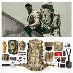 AKMAX Military Army ILBE Large Rucksack with Detacheable Tactical Backpack