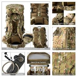 AKMAX Military Army ILBE Large Rucksack with Detacheable Tactical Backpack