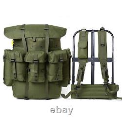 AKMAX Military Issue ALICE Pack Large Rucksack Army Bag with Frame/Straps OD