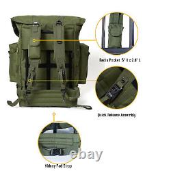 AKMAX Military Issue ALICE Pack Large Rucksack Army Bag with Frame/Straps OD