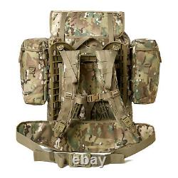 AKMAX Military MOLLE 2 Large Rucksack Army Tactical Backpack with Frame Multicam