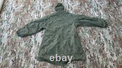 ARMY NAVY Fishtail Parka Night Desert Digital Camo + Rare Button Liner Large