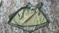 ARMY NAVY Fishtail Parka Night Desert Digital Camo + Rare Button Liner Large