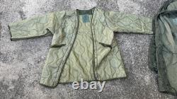 ARMY NAVY Fishtail Parka Night Desert Digital Camo + Rare Button Liner Large