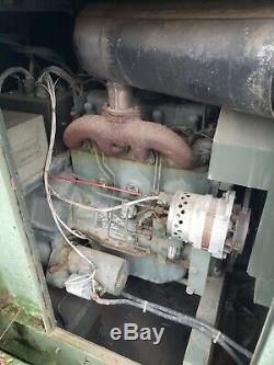 ARMY SURPLUS GENERATOR With 2 WHEEL TRL, 15KW, 50/60Hz. 240/416 V. ENCLOSED