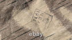 AUSTRIAN Army Zeltbahn, Shelter Quarter. Poncho, Reversible Splinter Camo EXC