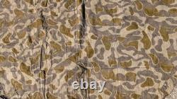 AUSTRIAN Army Zeltbahn, Shelter Quarter. Poncho, Reversible Splinter Camo EXC