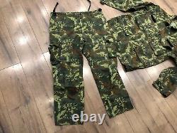 Albania Army Military Flectarn Camo Uniform Bdu Camouflage Xlr Size Complete #33
