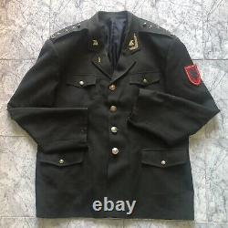 Albanian Army Jacket Military General Tittle Army Used Before