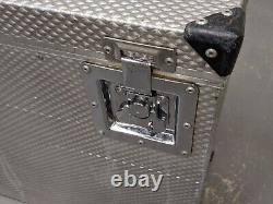 Aluminium Lockable Equipment Flight Storage Case Box British Army Military MOD