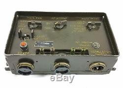 Amplifier Audio Freqency Am-1780/vrc Vic-1 Military Radio Itt Terryphone Us Army