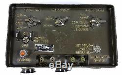 Amplifier Audio Freqency Am-1780/vrc Vic-1 Military Radio Itt Terryphone Us Army