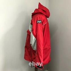 Analogy Nikwax Waterproof Paramo Smock Red Grey Size Large Genuine Military