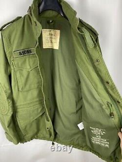 And Sons Trading Co Surplus Army Field Jacket &Sons size M