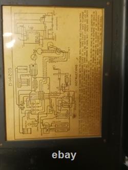 Antique KELLOGG Radio D-14205 US Military WWI Army Field Telephone HANDCRANK