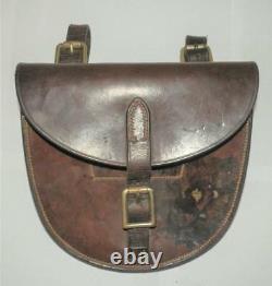 Antique Military Horse Shoe Carrier Saddle Bag'M. Harvey & Co, WALSALL, G&M1906